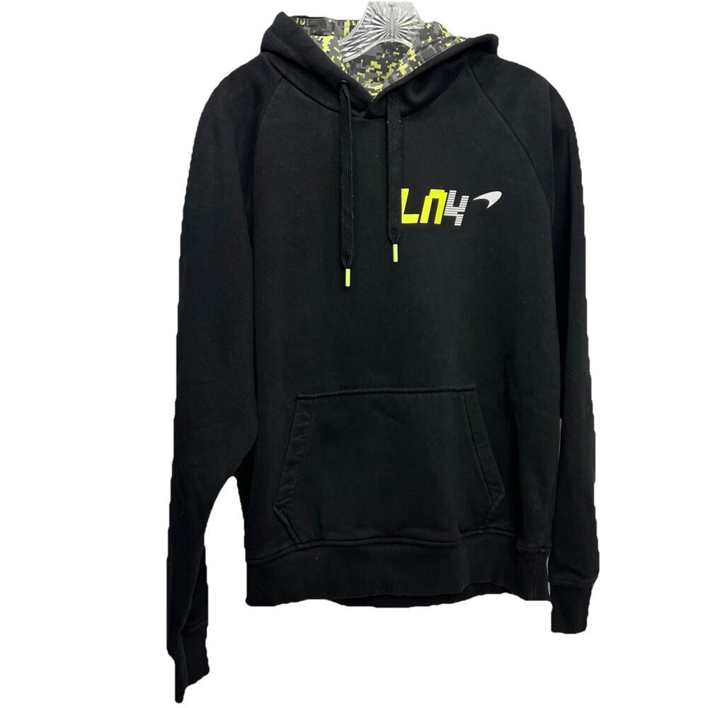 McLaren LN4 Hoodie Mens Small F1 Racing Lando Norris Pullover Signature F1